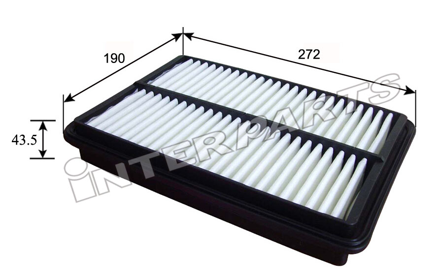 Interparts filter IPA-GW002 Air filter IPAGW002: Buy near me at 2407.PL in Poland at an Affordable price!