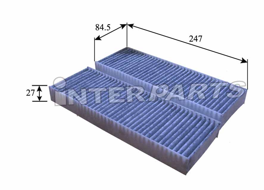 Interparts filter IPCA-209C Filtr kabinowy IPCA209C: Dobra cena w Polsce na 2407.PL - Kup Teraz!