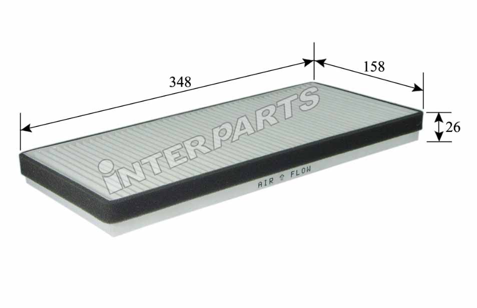 Interparts filter IPCA-612 Filter, Innenraumluft IPCA612: Kaufen Sie zu einem guten Preis in Polen bei 2407.PL!