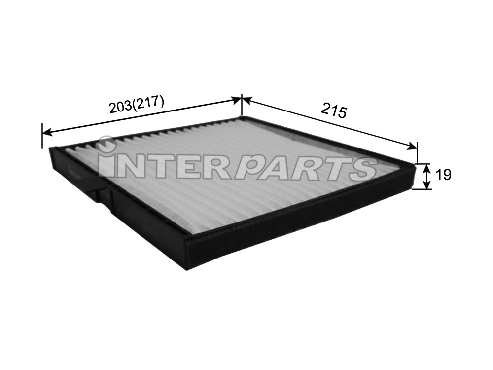 Interparts filter IPCA-D014 Фільтр салону IPCAD014: Приваблива ціна - Купити у Польщі на 2407.PL!