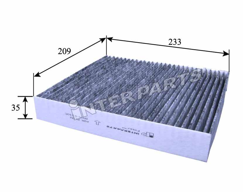 Interparts filter IPCA-E110C Filtr kabinowy IPCAE110C: Dobra cena w Polsce na 2407.PL - Kup Teraz!