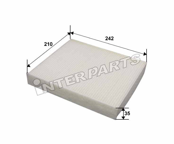 Interparts filter IPCA-E112 Filter, interior air IPCAE112: Buy near me in Poland at 2407.PL - Good price!