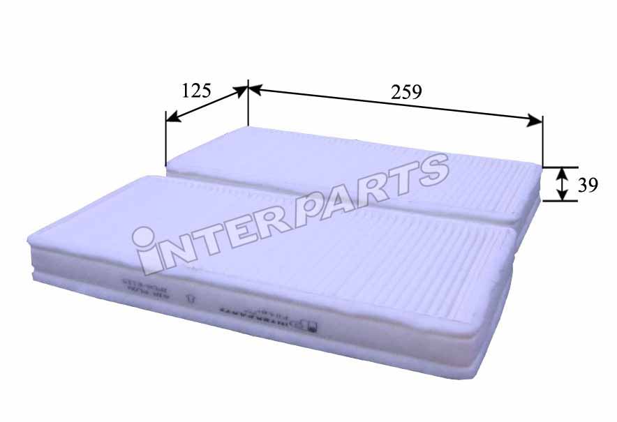 Interparts filter IPCA-E115 Фильтр салона IPCAE115: Отличная цена - Купить в Польше на 2407.PL!