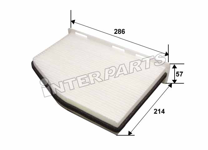 Interparts filter IPCA-E125 Filtr kabinowy IPCAE125: Dobra cena w Polsce na 2407.PL - Kup Teraz!