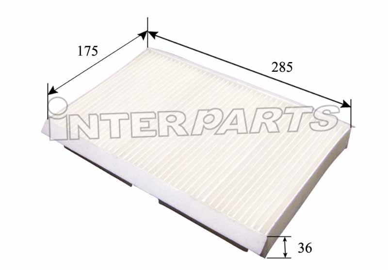 Interparts filter IPCA-E126 Filter, interior air IPCAE126: Buy near me in Poland at 2407.PL - Good price!