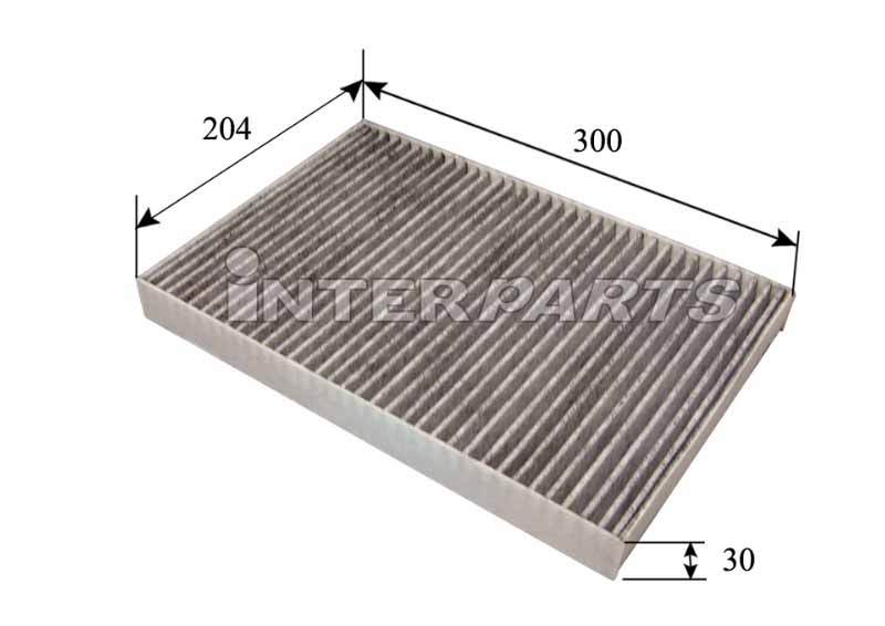 Interparts filter IPCA-E129C Filter, interior air IPCAE129C: Buy near me in Poland at 2407.PL - Good price!