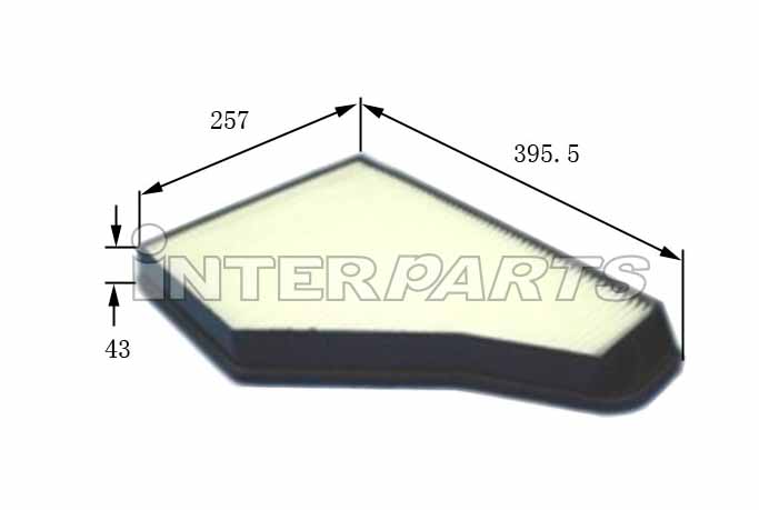 Interparts filter IPCA-E141 Filter, Innenraumluft IPCAE141: Kaufen Sie zu einem guten Preis in Polen bei 2407.PL!