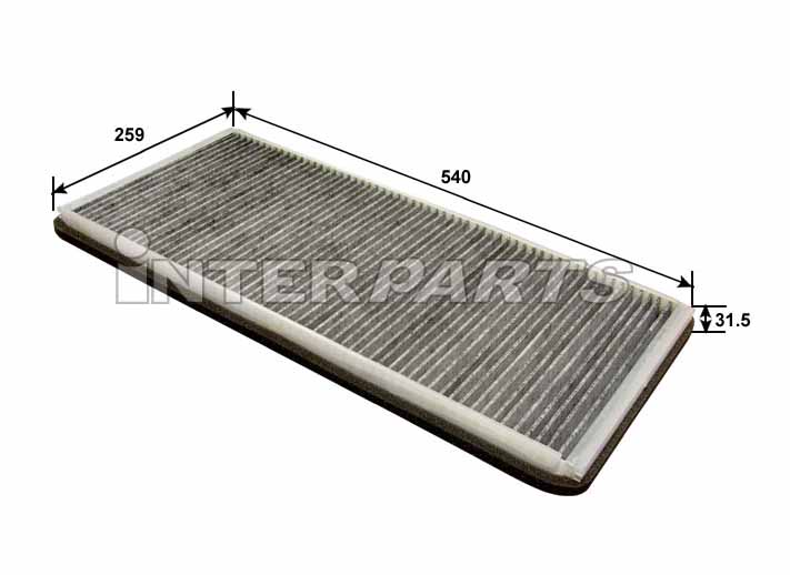 Interparts filter IPCA-E145C Filter, interior air IPCAE145C: Buy near me in Poland at 2407.PL - Good price!