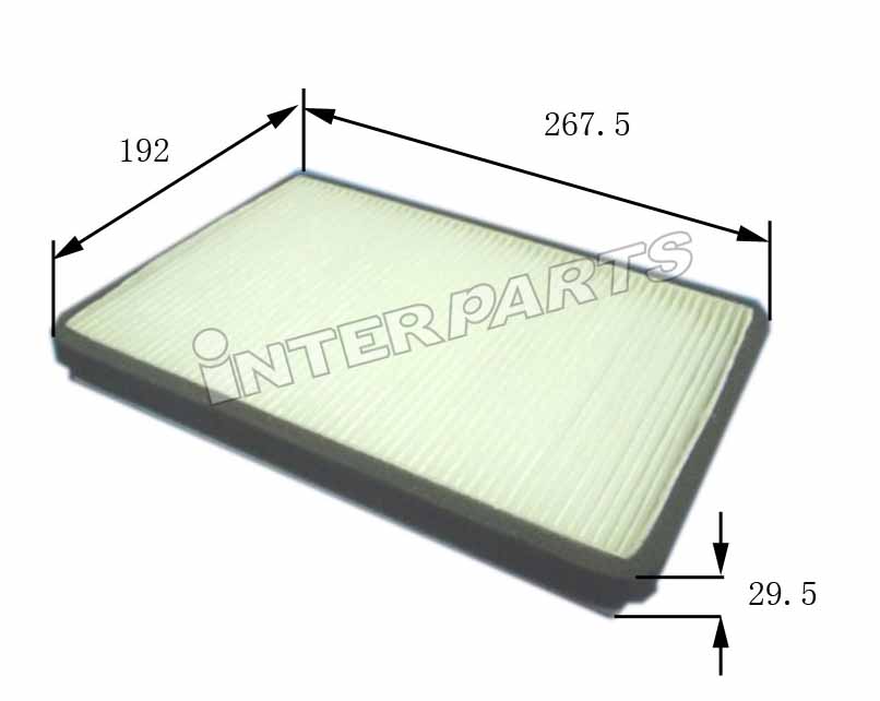 Interparts filter IPCA-E166 Filter, interior air IPCAE166: Buy near me in Poland at 2407.PL - Good price!