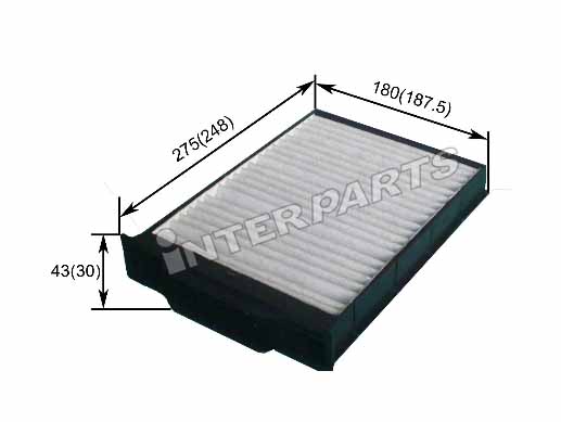 Interparts filter IPCA-E181C Filter, interior air IPCAE181C: Buy near me in Poland at 2407.PL - Good price!