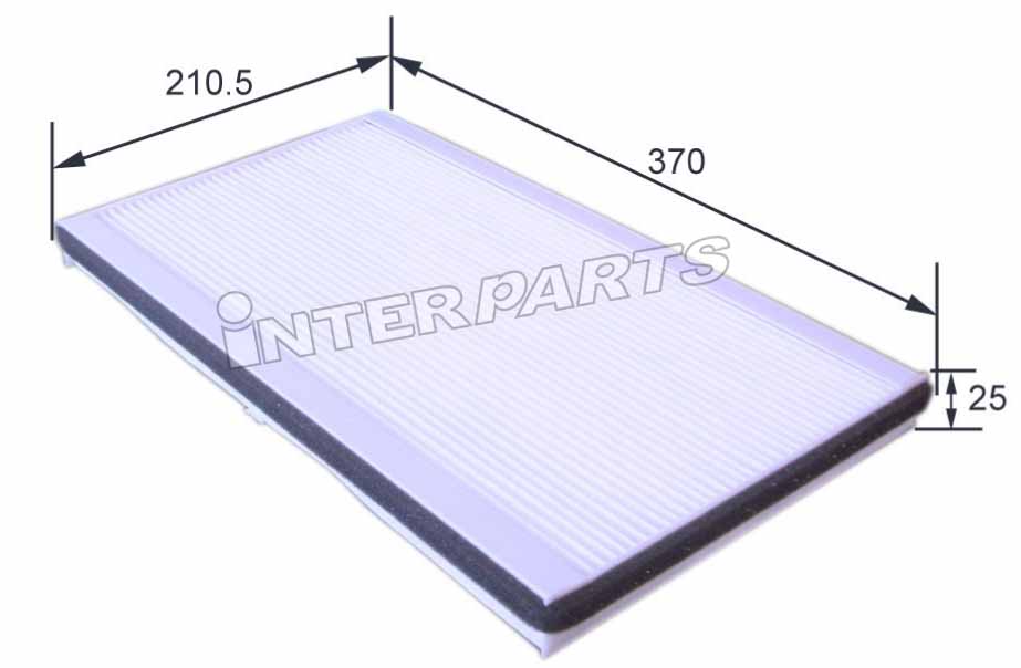 Interparts filter IPCA-E210 Filtr kabinowy IPCAE210: Dobra cena w Polsce na 2407.PL - Kup Teraz!