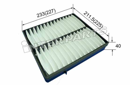 Interparts filter IPCA-E274 Фільтр салону IPCAE274: Приваблива ціна - Купити у Польщі на 2407.PL!