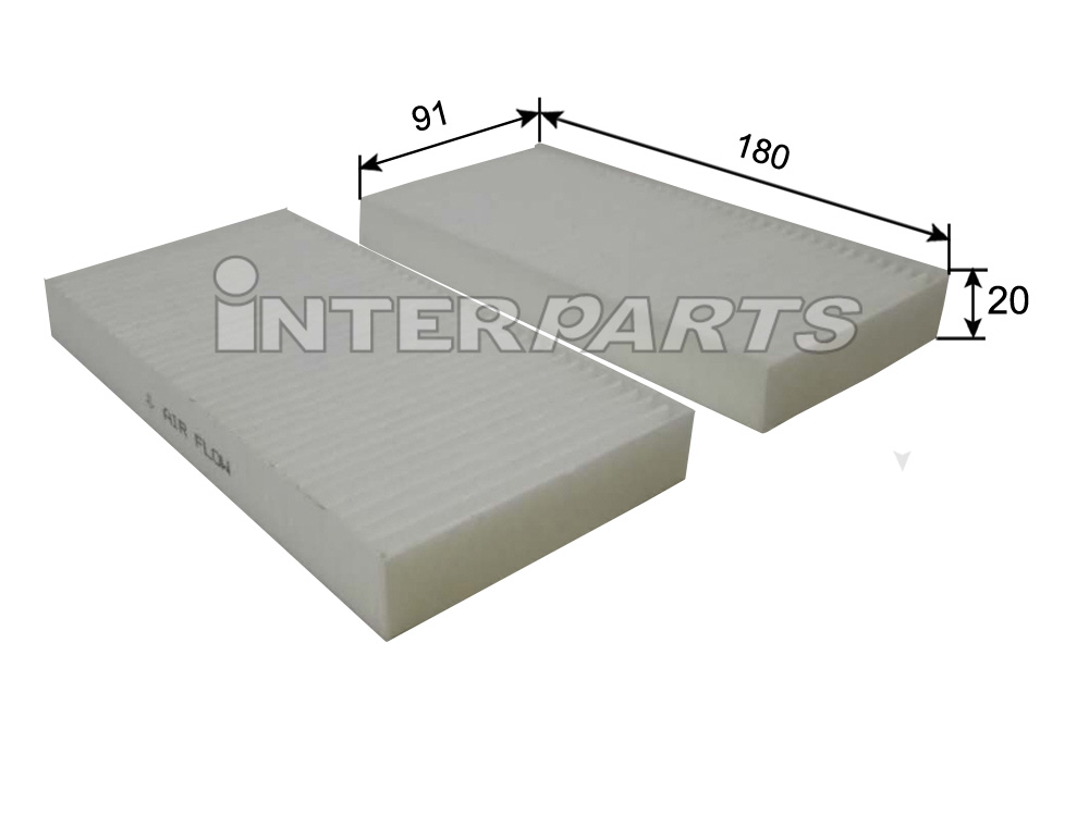 Interparts filter IPCA-E301 Filter, interior air IPCAE301: Buy near me at 2407.PL in Poland at an Affordable price!