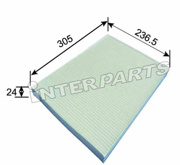 Interparts filter IPCA-E305 Filter, interior air IPCAE305: Buy near me in Poland at 2407.PL - Good price!