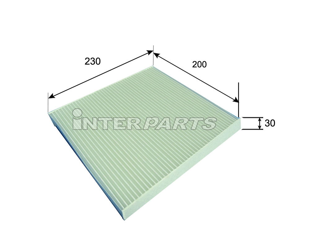 Interparts filter IPCA-E329 Filter, interior air IPCAE329: Buy near me in Poland at 2407.PL - Good price!