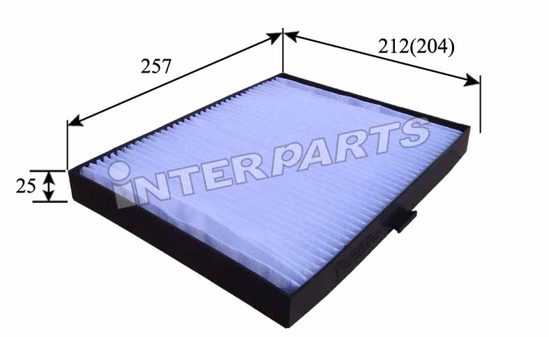 Interparts filter IPCA-H005 Filter, interior air IPCAH005: Buy near me in Poland at 2407.PL - Good price!