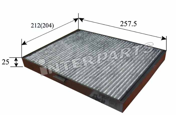 Interparts filter IPCA-H005C Filtr kabinowy IPCAH005C: Dobra cena w Polsce na 2407.PL - Kup Teraz!