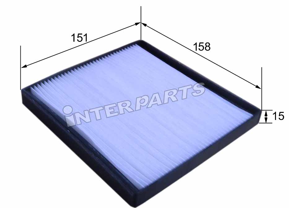 Interparts filter IPCA-H022 Filter, interior air IPCAH022: Buy near me at 2407.PL in Poland at an Affordable price!