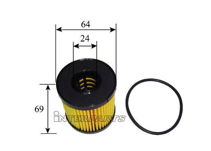 Interparts filter IPEO-763 Oil Filter IPEO763: Buy near me in Poland at 2407.PL - Good price!
