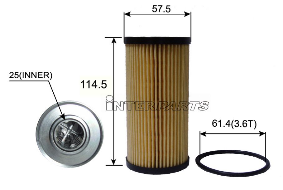 Interparts filter IPEO-803 Filtr oleju IPEO803: Dobra cena w Polsce na 2407.PL - Kup Teraz!