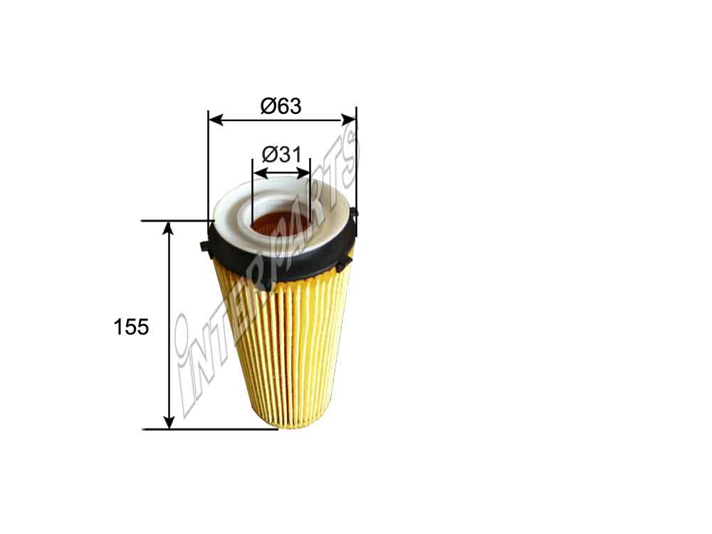 Interparts filter IPEO-827 Фільтр масляний IPEO827: Приваблива ціна - Купити у Польщі на 2407.PL!