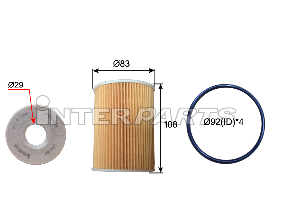 Interparts filter IPEO-843 Filtr oleju IPEO843: Atrakcyjna cena w Polsce na 2407.PL - Zamów teraz!