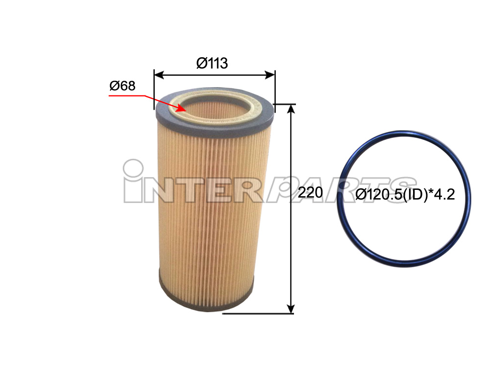 Interparts filter IPEO-859 Oil Filter IPEO859: Buy near me in Poland at 2407.PL - Good price!
