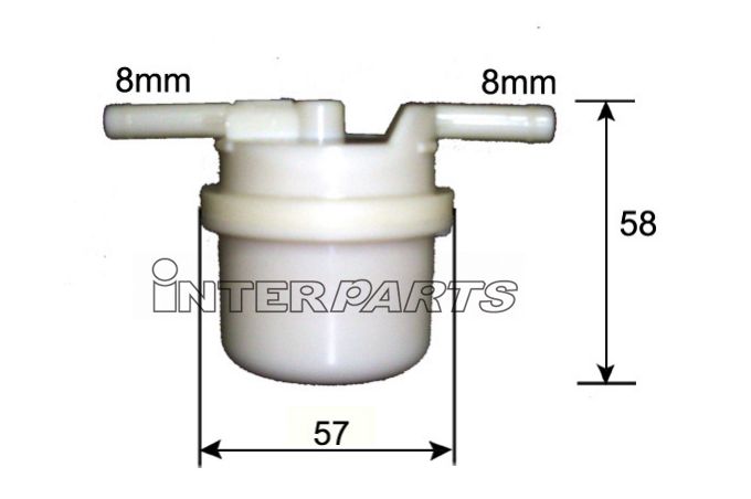 Interparts filter IPF-103P Fuel filter IPF103P: Buy near me in Poland at 2407.PL - Good price!