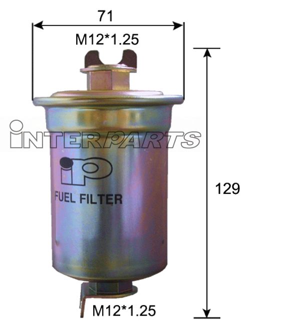 Interparts filter IPF-143 Filtr paliwa IPF143: Atrakcyjna cena w Polsce na 2407.PL - Zamów teraz!