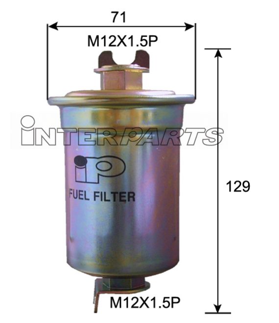 Interparts filter IPF-146 Fuel filter IPF146: Buy near me in Poland at 2407.PL - Good price!