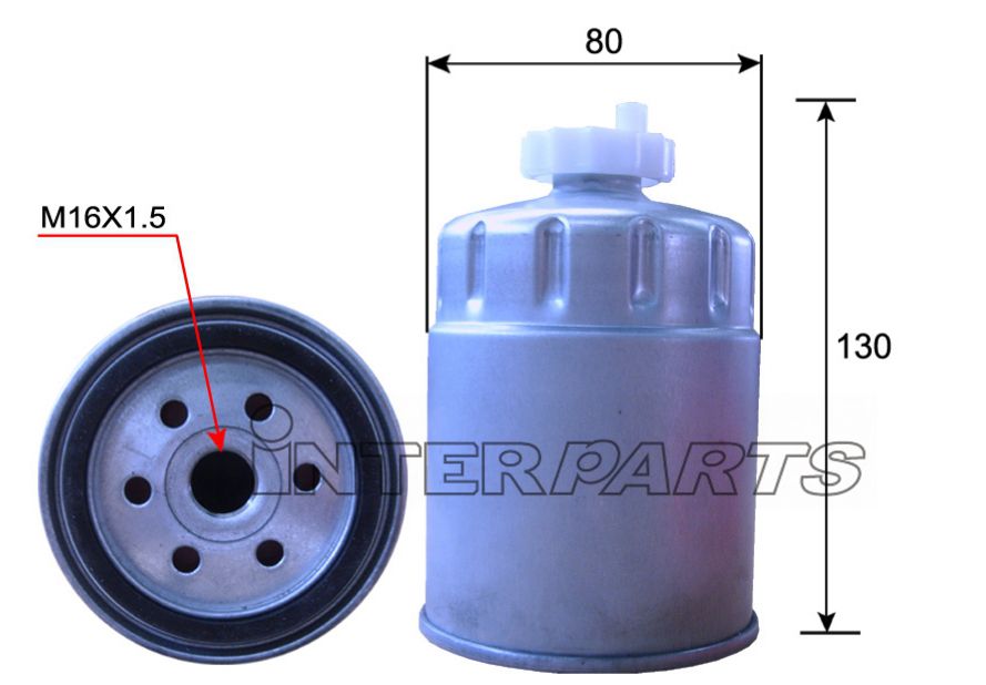 Interparts filter IPF-214E Kraftstofffilter IPF214E: Kaufen Sie zu einem guten Preis in Polen bei 2407.PL!