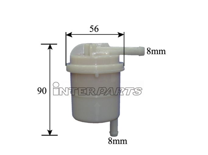 Interparts filter IPF-301P Fuel filter IPF301P: Buy near me in Poland at 2407.PL - Good price!
