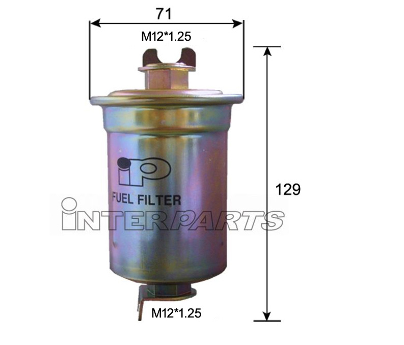 Interparts filter IPF-317 Топливный фильтр IPF317: Отличная цена - Купить в Польше на 2407.PL!