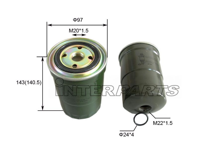 Interparts filter IPF-330E Fuel filter IPF330E: Buy near me in Poland at 2407.PL - Good price!