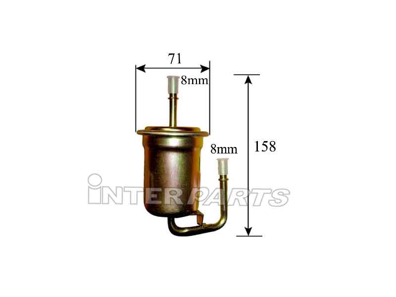 Interparts filter IPF-636 Kraftstofffilter IPF636: Kaufen Sie zu einem guten Preis in Polen bei 2407.PL!