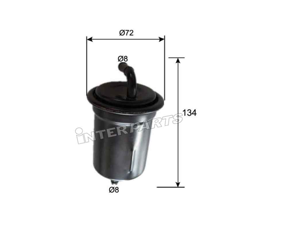 Interparts filter IPF-907E Fuel filter IPF907E: Buy near me in Poland at 2407.PL - Good price!