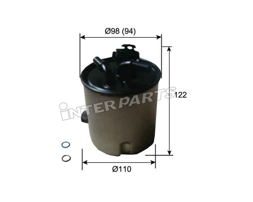 Interparts filter IPF-913E Fuel filter IPF913E: Buy near me in Poland at 2407.PL - Good price!