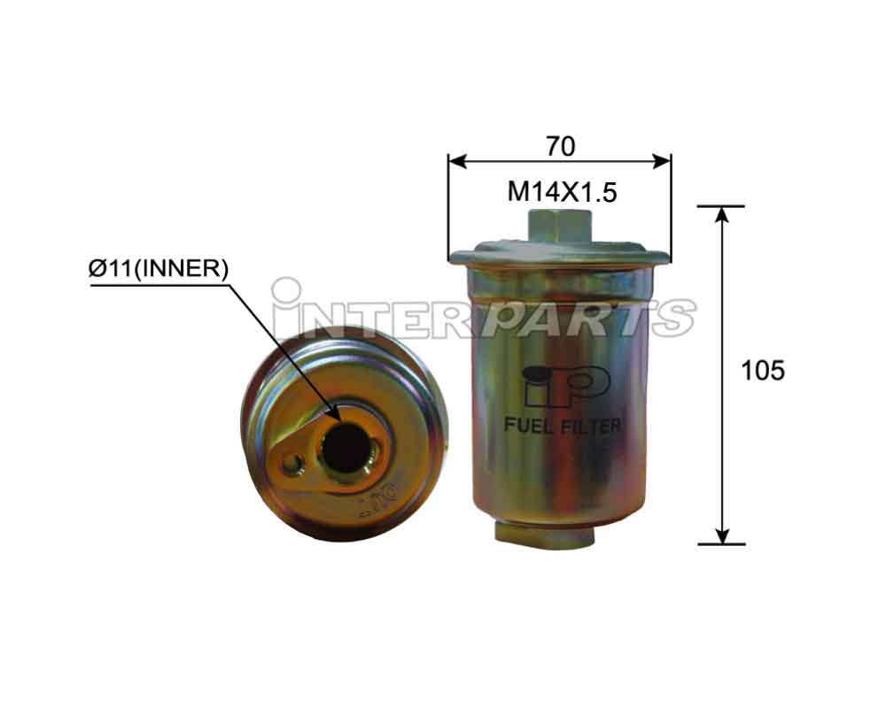 Interparts filter IPF-H011 Fuel filter IPFH011: Buy near me in Poland at 2407.PL - Good price!