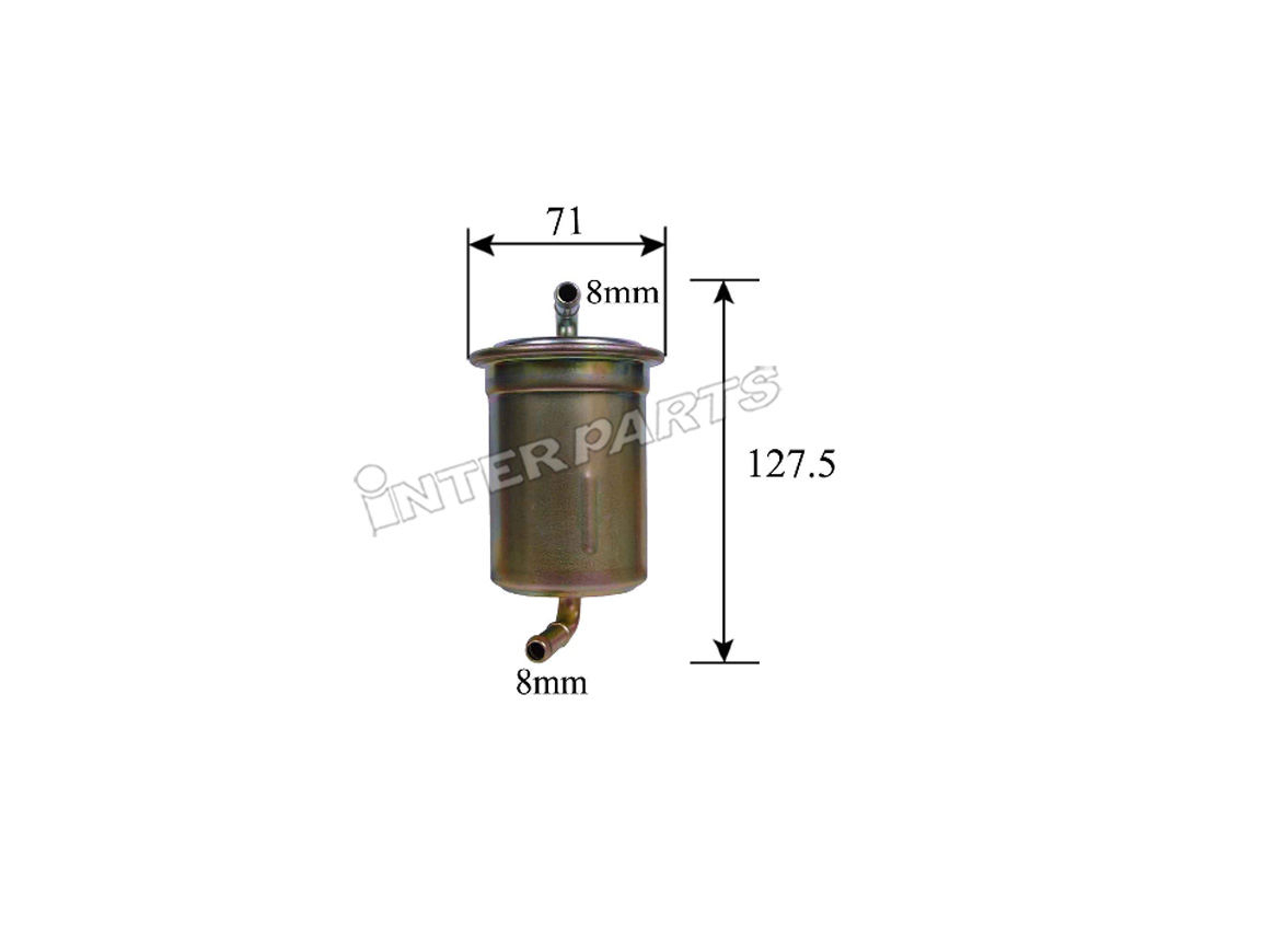 Interparts filter IPF-K026 Фільтр палива IPFK026: Приваблива ціна - Купити у Польщі на 2407.PL!