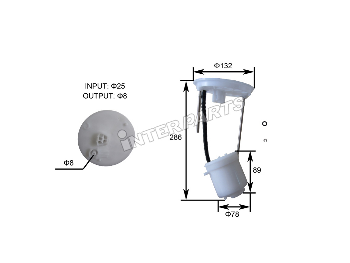 Interparts filter IPFT-115 Filtr paliwa IPFT115: Dobra cena w Polsce na 2407.PL - Kup Teraz!