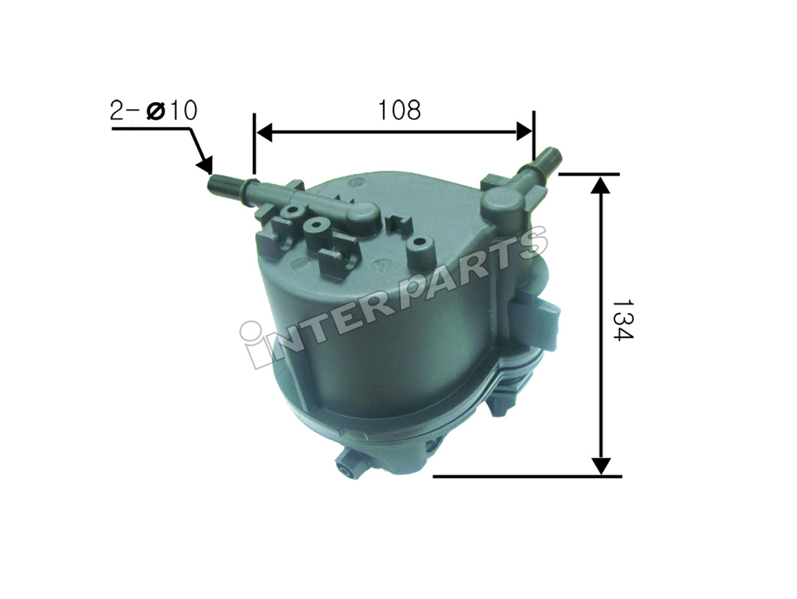 Interparts filter IPFT-603 Fuel filter IPFT603: Buy near me in Poland at 2407.PL - Good price!