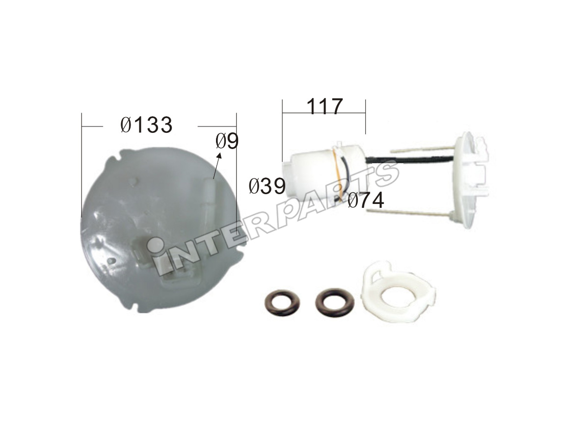 Interparts filter IPFT-610 Kraftstofffilter IPFT610: Kaufen Sie zu einem guten Preis in Polen bei 2407.PL!