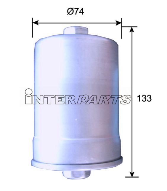 Interparts filter IPUF-705 Топливный фильтр IPUF705: Отличная цена - Купить в Польше на 2407.PL!