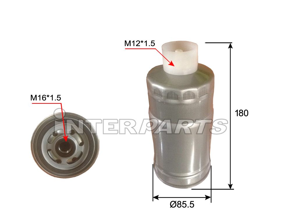 Interparts filter IPUF-820 Filtr paliwa IPUF820: Dobra cena w Polsce na 2407.PL - Kup Teraz!