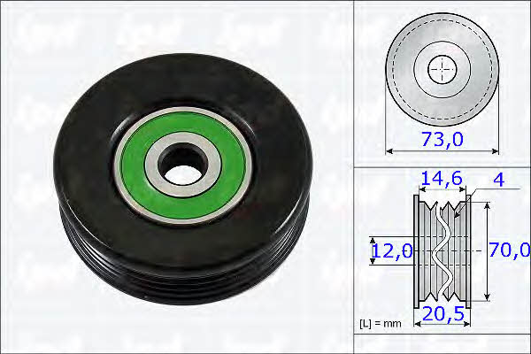 IPD 15-3727 V-ribbed belt tensioner (drive) roller 153727: Buy near me in Poland at 2407.PL - Good price!