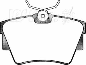 Ips parts IBR-1192 Тормозные колодки дисковые, комплект IBR1192: Отличная цена - Купить в Польше на 2407.PL!