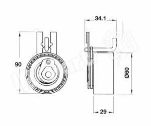 Ips parts ITB-6347 Ролик ременя ГРМ ITB6347: Приваблива ціна - Купити у Польщі на 2407.PL!