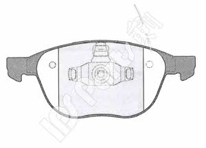 Ips parts IBD-1366 Klocki hamulcowe, zestaw IBD1366: Dobra cena w Polsce na 2407.PL - Kup Teraz!