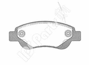 Ips parts IBD-1274 Brake Pad Set, disc brake IBD1274: Buy near me in Poland at 2407.PL - Good price!