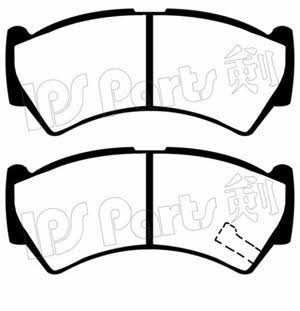 Ips parts IBD-1815 Brake Pad Set, disc brake IBD1815: Buy near me in Poland at 2407.PL - Good price!